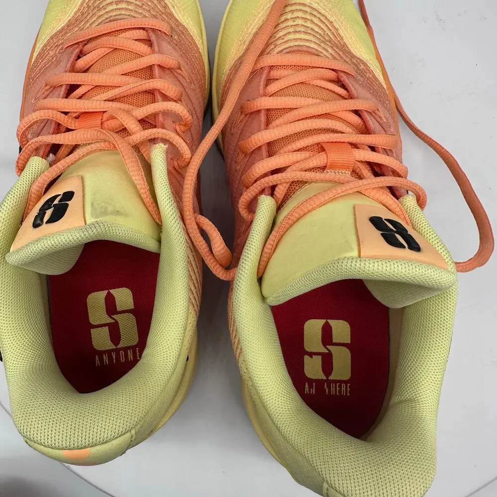 Nike Sabrina 3 'All-Star' Volleyball Soft Yellow Court Sneakers Womens Size 9.5